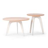 Niski drewniany stolik kawowy True Design Millepiedi