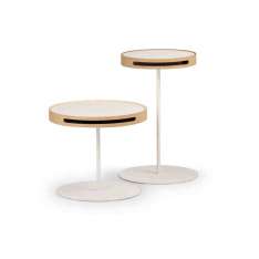 Okrągły stolik kawowy z tacą True Design Tizio e Caio