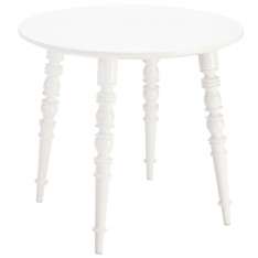 Stolik kawowy Slip biały - MDF polipropylen