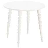 Stolik kawowy Slip biały - MDF polipropylen