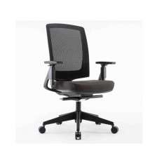 Krzesło biurowe z siatki z podstawą 5-Spoke z podłokietnikami UE Chairs Miro