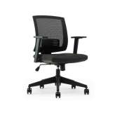 Krzesło biurowe z siatki z podstawą 5-Spoke na kółkach UE Chairs Miro-2C