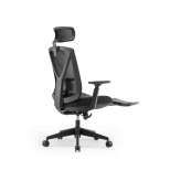 Obrotowy fotel biurowy z siatki z zagłówkiem UE Chairs Rc-3003E