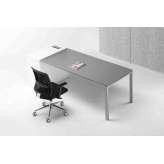 Prostokątne biurko robocze z płyty wiórowej melaminowanej z szufladami Ultom 6X3