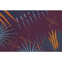 Prostokątny dywan z wełny i Lyocell®. Un Tapis à Paris JARDIN DES GRANDS EXPLORATEURS