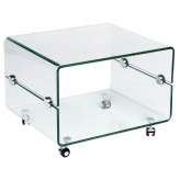 Stolik szklany Panorama Mini - szkło transparentne