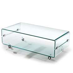 Stolik szklany Panorama transparentny - szkło