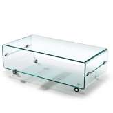 Stolik szklany Panorama transparentny - szkło