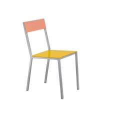 Krzesło ogrodowe aluminiowe z otwartym oparciem Valerie_Objects ALU CHAIR