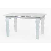 Stół szklany Vendome Opti White biały - 200 | 300
