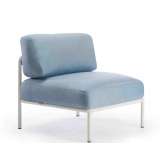 Modułowy akrylowy fotel ogrodowy Vermobil Miami