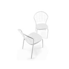 Metalowe krzesło ogrodowe Vermobil Smooth