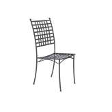 Metalowe krzesło ogrodowe z możliwością układania w stosy Vermobil Tosca