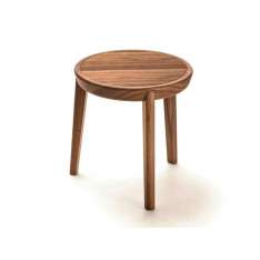 Okrągły drewniany stolik kawowy Very Wood Bellevue T01L