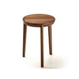 Okrągły drewniany stolik kawowy Very Wood Bellevue T02L