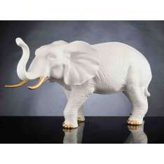 Ceramiczny przedmiot dekoracyjny VGnewtrend AFRICAN MOTHER ELEPHANT