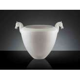 Ręcznie wykonany wazon ceramiczny VGnewtrend COPPA HORSE