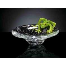 Szklana patera VGnewtrend TRAY WITH FROG