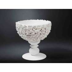 Ręcznie wykonany wazon ceramiczny VGnewtrend BOWL COCO CAMELIE