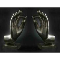 Rzeźba z brązu VGnewtrend BUDDHA HANDS