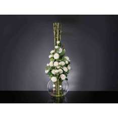 Sztuczna roślina VGnewtrend ETERNITY PENELOPE COLUMN ROSES