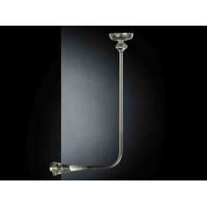 Świecznik ścienny z dmuchanego szkła VGnewtrend GRAY