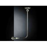 Świecznik ścienny z dmuchanego szkła VGnewtrend GRAY