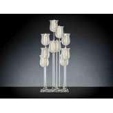 Szklany świecznik VGnewtrend LINEAR FOTOFORO 10