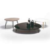 Niski marmurowy stolik kawowy do salonu Vibieffe 710 Pop