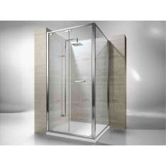 Narożna kabina prysznicowa ze szkła hartowanego na zamówienie Vismaravetro Junior GN+GF