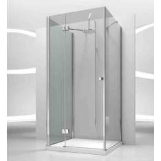 Własna kabina prysznicowa z hartowanego szkła Vismaravetro Sintesi SA+SF+SG