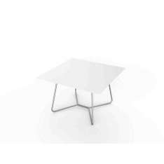 Kwadratowy stolik kawowy z Corianu® Viteo LOUNGE SQUARE TABLE 64