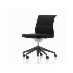 Obrotowe krzesło biurowe z tkaniny z podstawą 5-Spoke na kółkach Vitra Ac 5 STUDIO