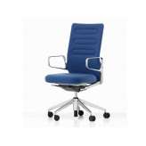 Krzesło biurowe z tkanin z średnim oparciem i podstawą 5-Spoke Vitra Ac 5 WORK