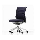 Obrotowe krzesło biurowe z tkaniny z podstawą 5-Spoke na kółkach Vitra Ac 5 WORK LOWBACK