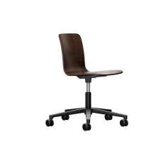 Krzesło biurowe z obrotowej sklejki Vitra Hal PLY STUDIO