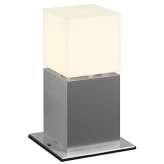 Lampa podłogowa Square Pole 30 | kwadratowa | aluminium mat | E27, Max. 20W