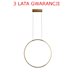 Lampa wisząca Mirror 90 złota