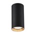 Oprawa Light Prestige Manacor czarne ze złotym ringiem 17 cm LP-232/1D - 170 BK/GD