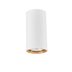Oprawa Light Prestige Manacor białe ze złotym ringiem 9 cm LP-232/1D - 90 WH/GD