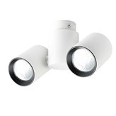 Oświetlenie szynowe Light Prestige Boston 2 biały z czarnym ringiem LP-741/2W WH/BK