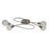 Plafon Avila 4 x 40W E14 satyna 98 - 10100
