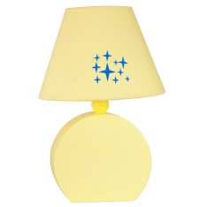 Lampka Ofelia Gab. MDF 1 x 40W E14 żółta 41 - 62492
