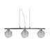 Zwis Wind 3 x 40W G9 chrom 33 - 14085