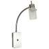 Kinkiet Frozen na Wysięgniu 1 x 40W G9 nikiel mat 91 - 22493