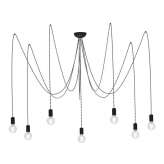 Lampa wisząca Spider Gray Vii 6787