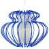 Zwis Imperia 1 x 60W E27 450 x 330 mała niebieska 31 - 36592
