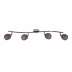 Listwa Clear 4 x 40W G9 fiolet 94 - 06929