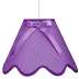 Zwis Lola 1 x 60W E27 fiolet 31 - 14573