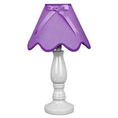 Lampa biurkowa Lola 1 x 40W E14 fiolet 41 - 14597